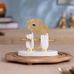 Load image into Gallery viewer, Lord Krishna's Divine Hands With Flute - Gold Plated